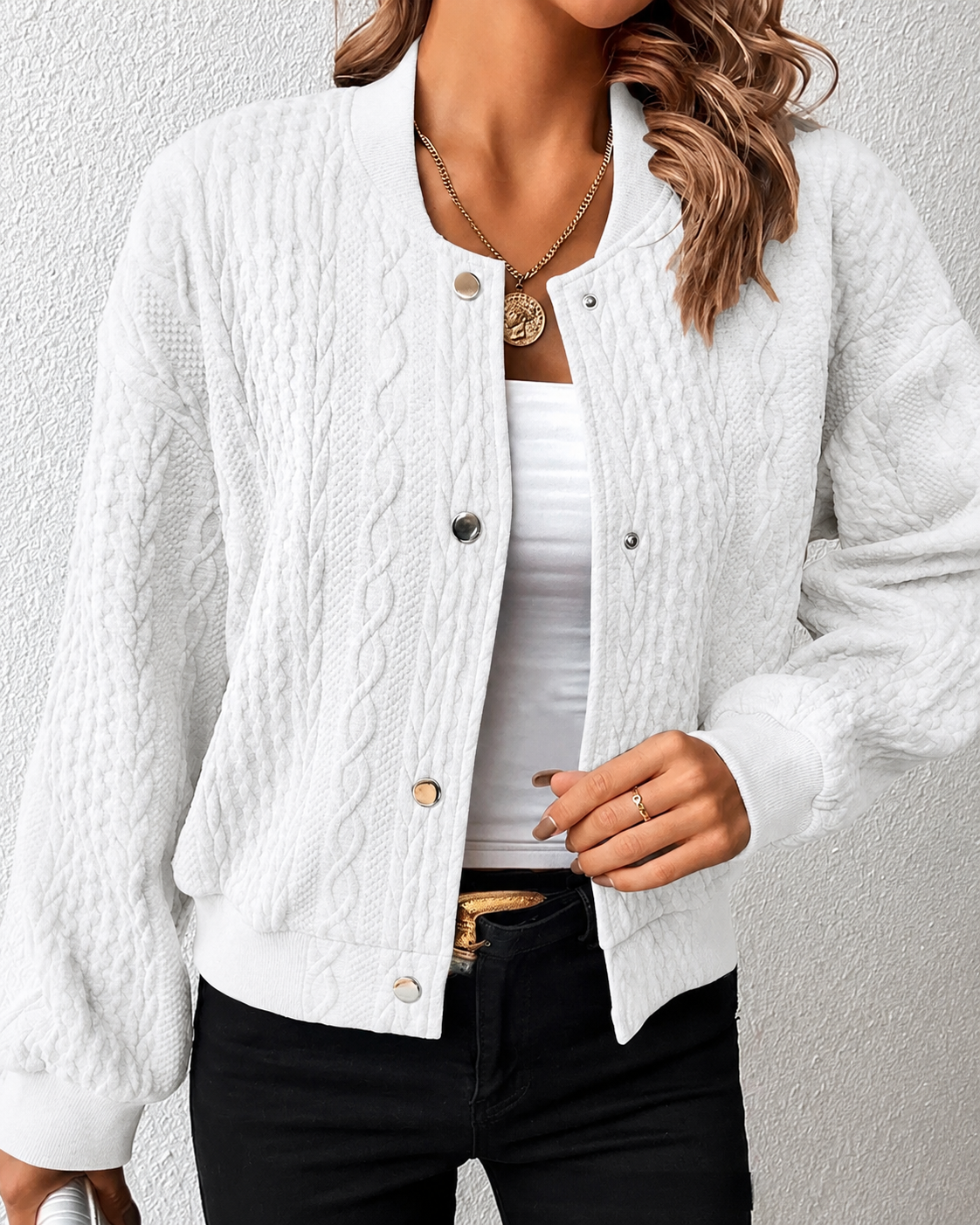 Kymbrea - Cardigan Boutonné Douillet