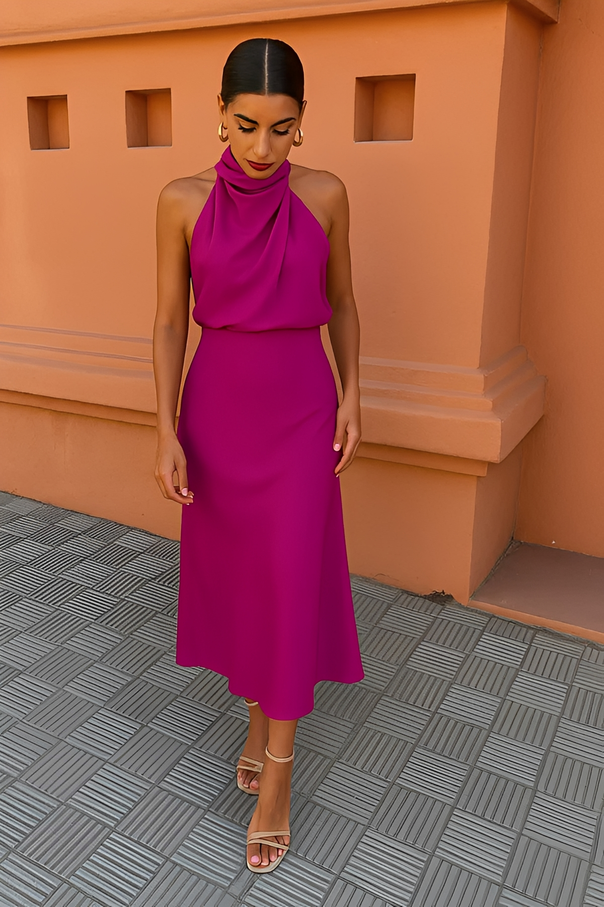 Selina - Robe Chic Sans Manches