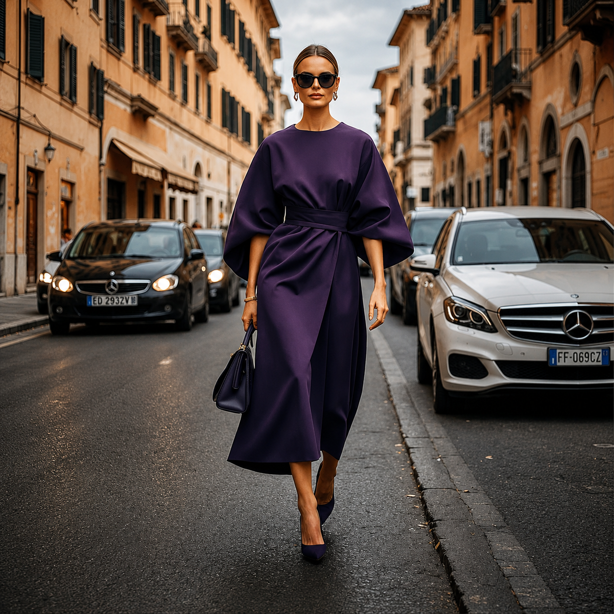 Sonia - Robe Chic à Manches Amples