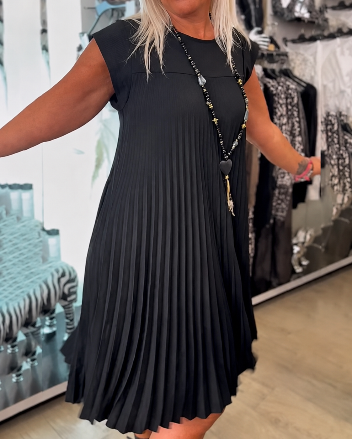 Angélique - Robe Décontractée à Plis