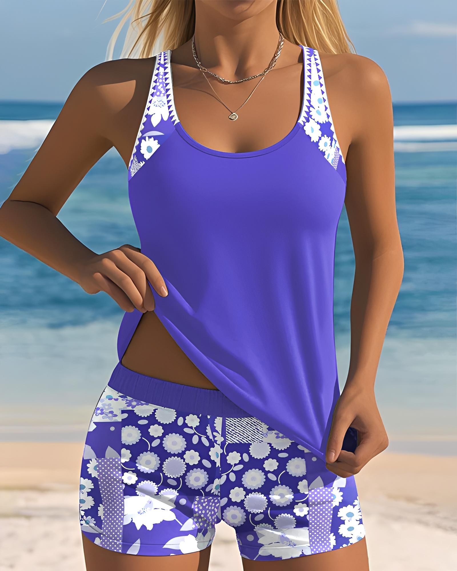 Jasmeen - Ensemble Tankini Tendance