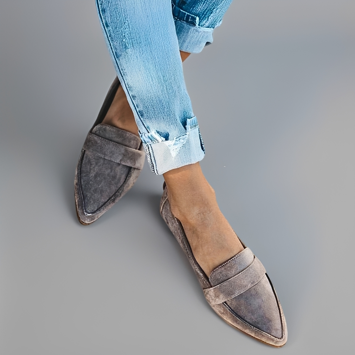 Dalanie - Chaussures Casual à Bout Pointu