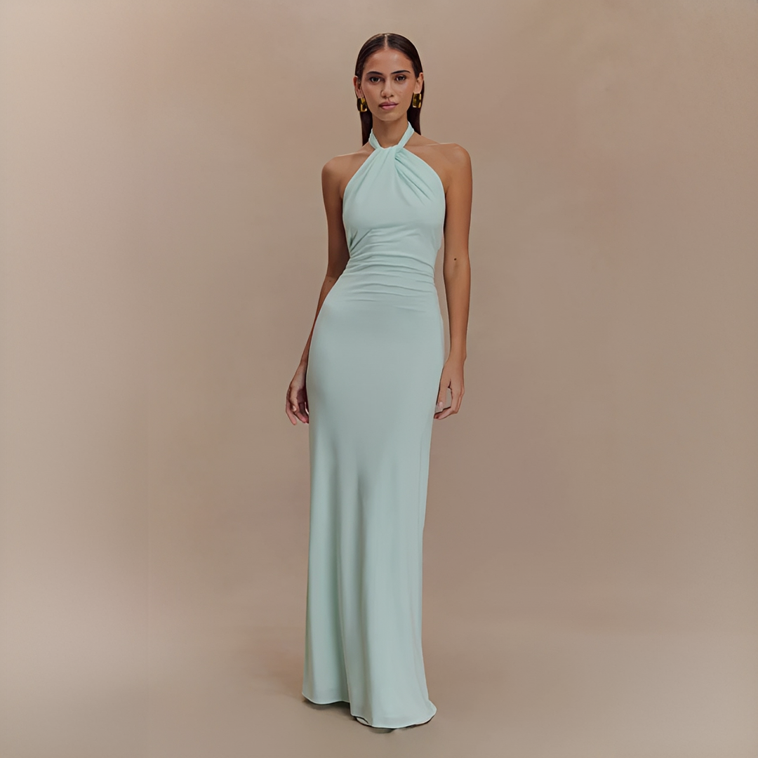 Jianna - Robe Maxi Élégante avec Dos Nu