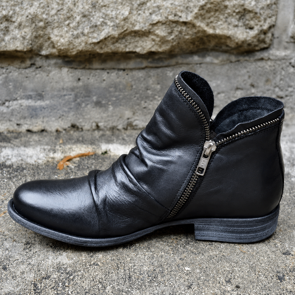Julie - Bottes Élégantes avec Fermeture Éclair