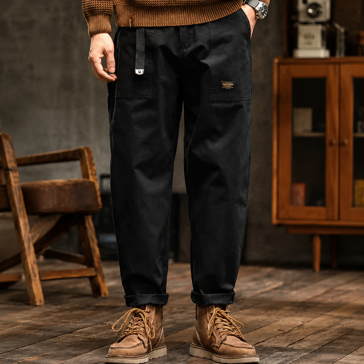 Clyde - Pantalon Flare Style Rétro