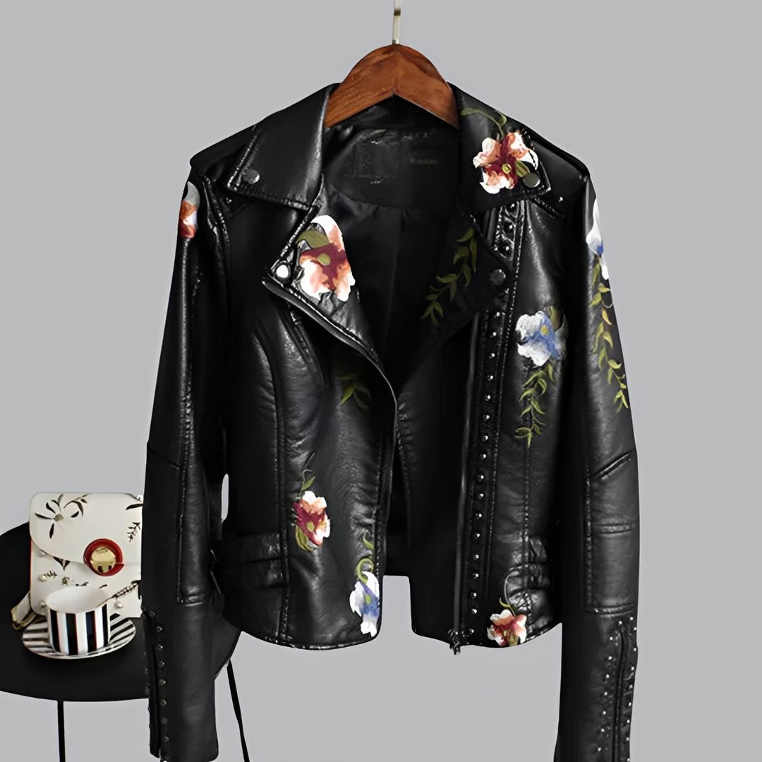 Zoey - Blazer Rétro Orné