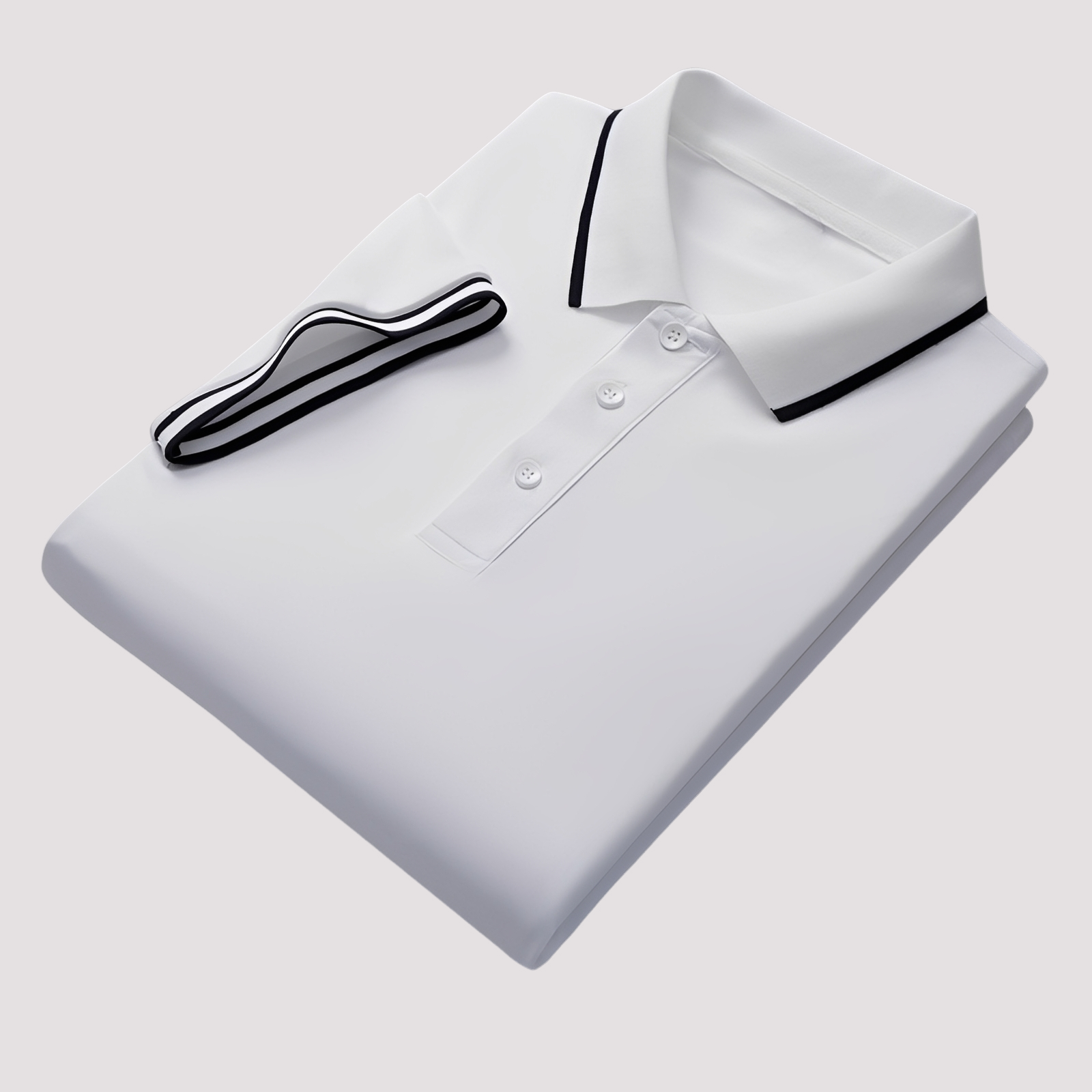 Barnaby - Polo manches courtes pour homme, style décontracté