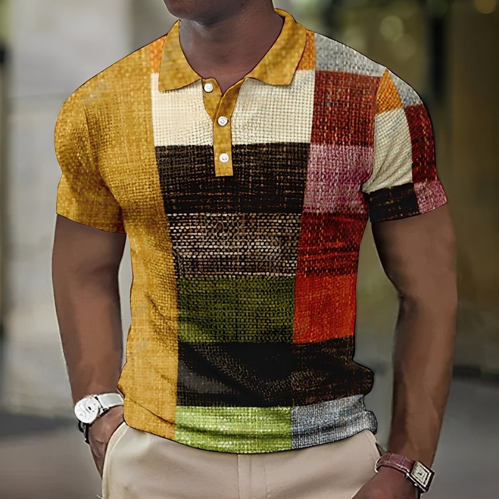 Jimmy - Chemise chic à motifs de carreaux