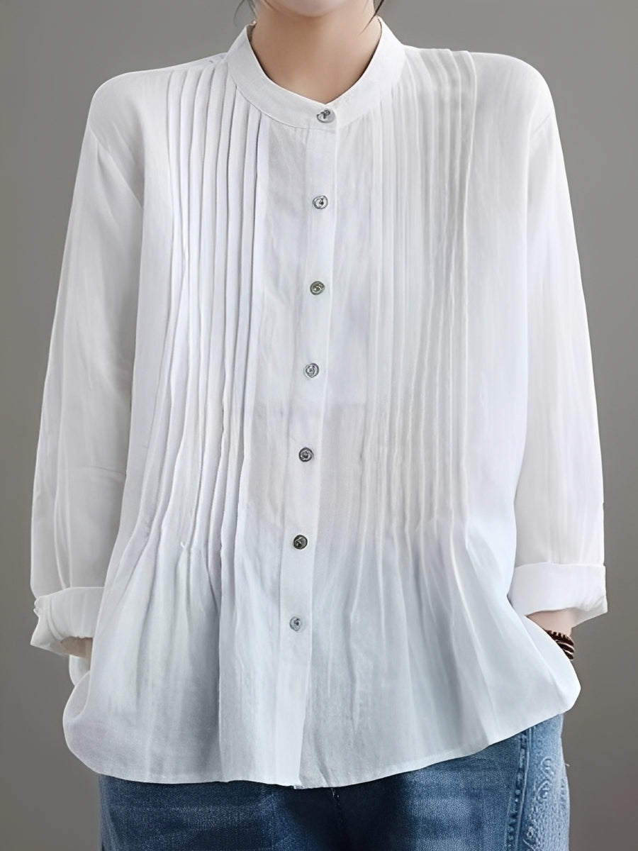 Tiphanie - T-shirt élégant à manches longues pour femmes