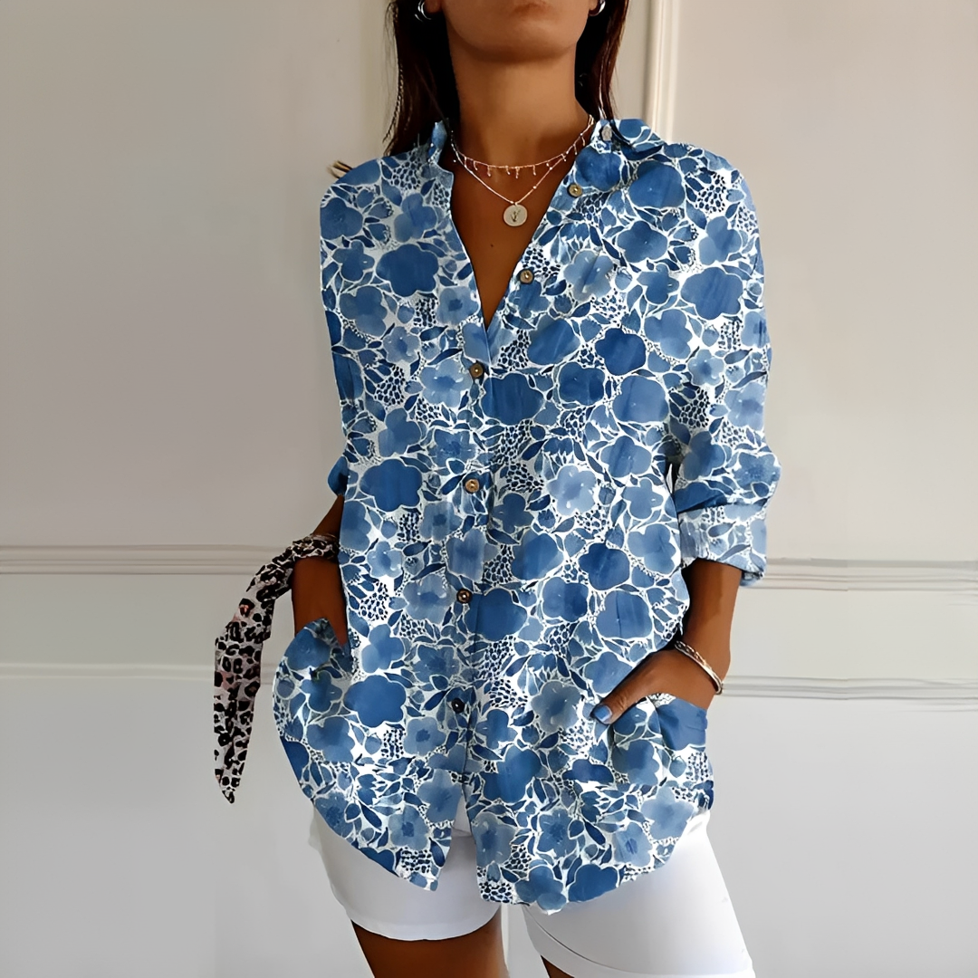 Eleanor - Chemise Chic à Boutons