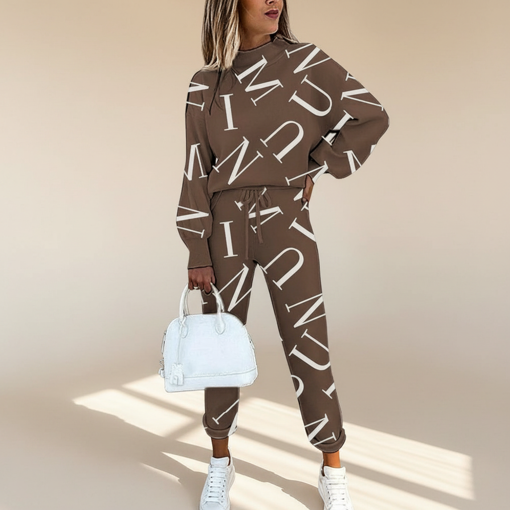 Avenie - Ensemble de Pantalon Tendance