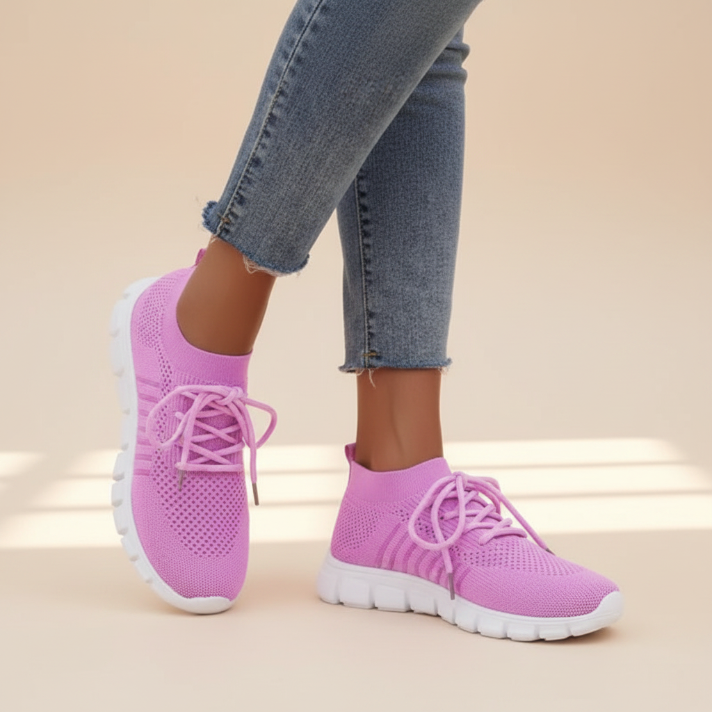 Vicky - Chaussures à Lacets Aérées