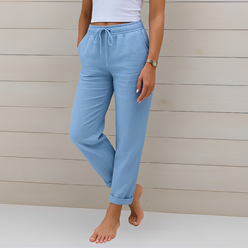Audrey - Pantalon Relax avec Cordon