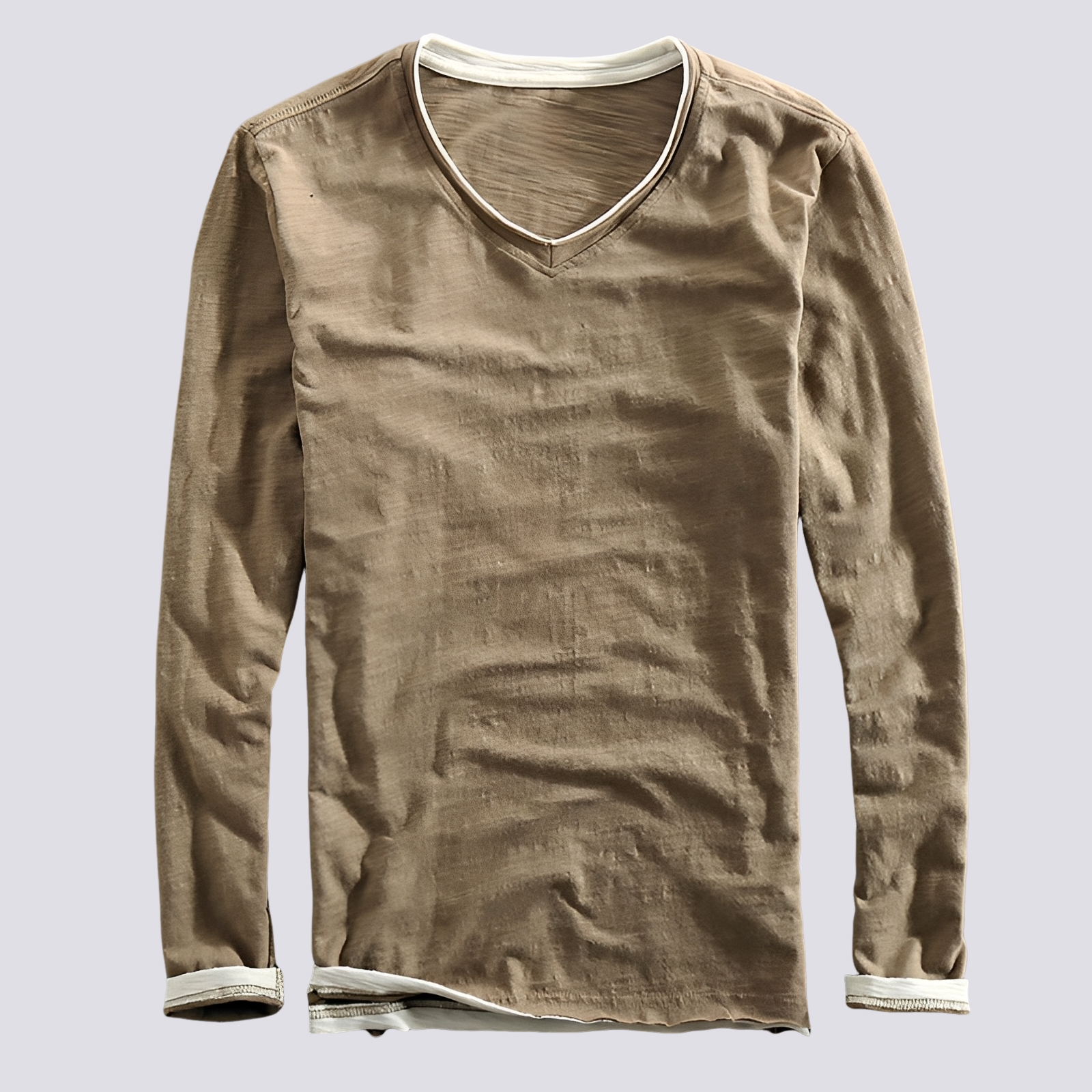 Jack - Chemise élégante à manches longues effet usé