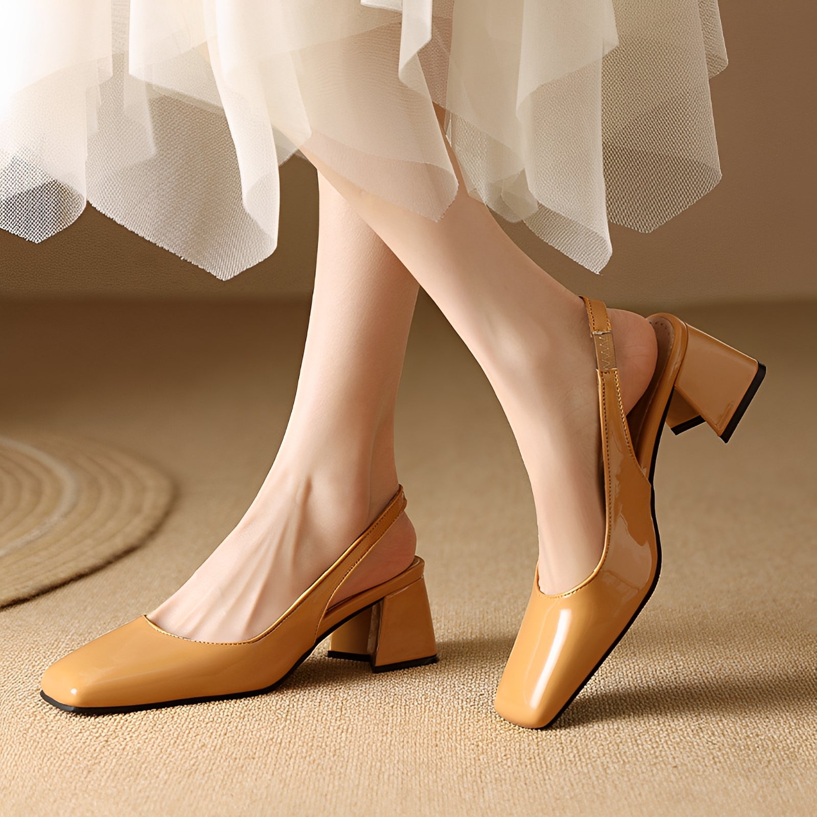 Kristen - Élégants talons blocs