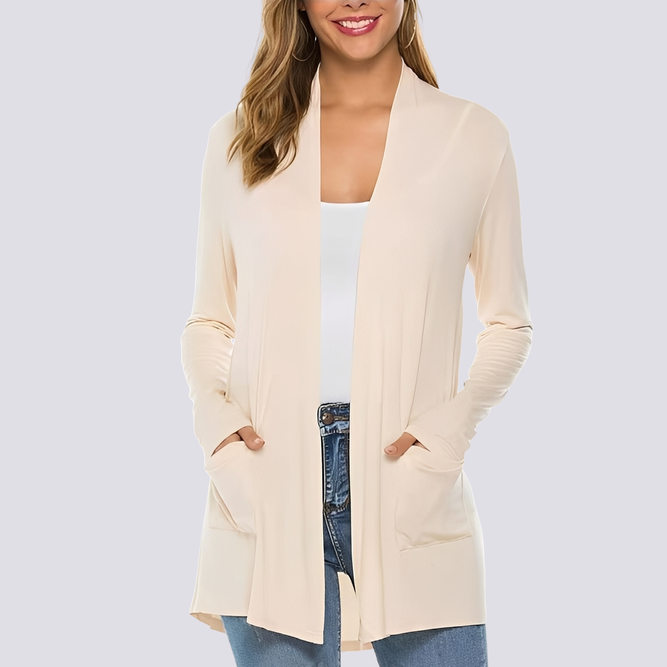 Bertha - Blazer long à allure décontractée