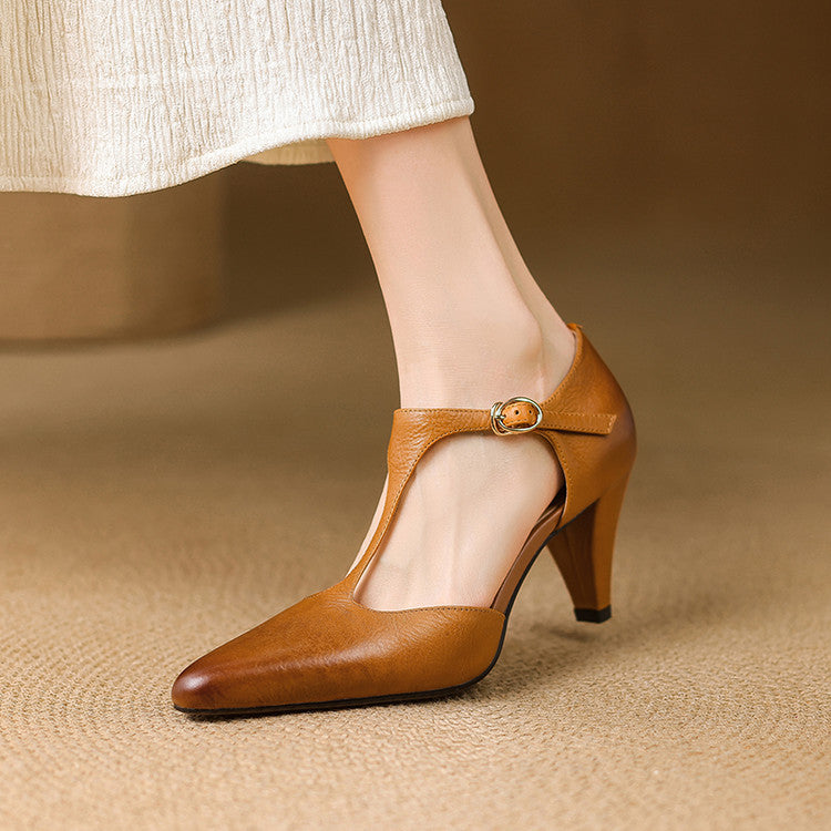 Jennie - Chaussures Élégantes à Bout Fermé
