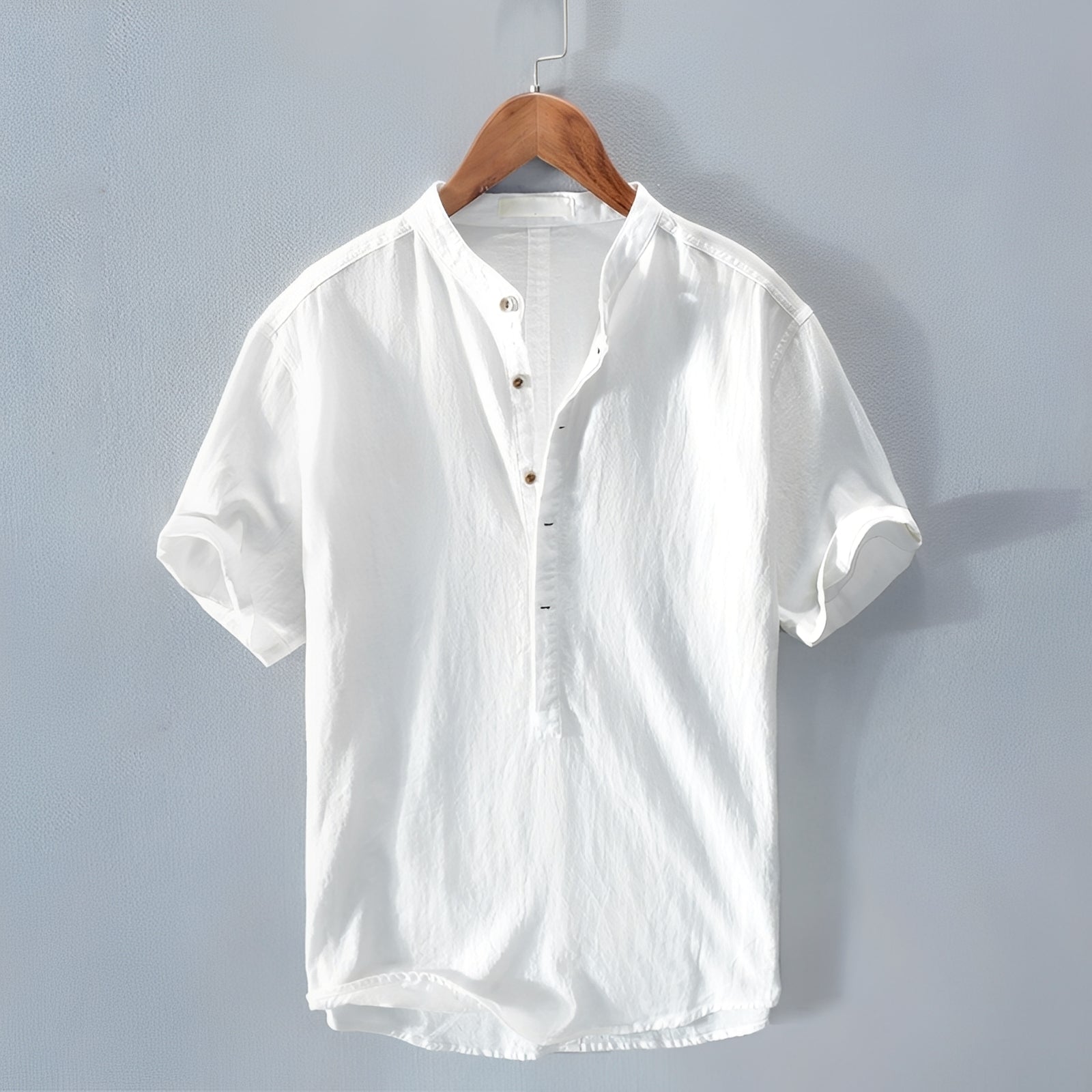 Ronald - Chemise casual à manches courtes pour hommes