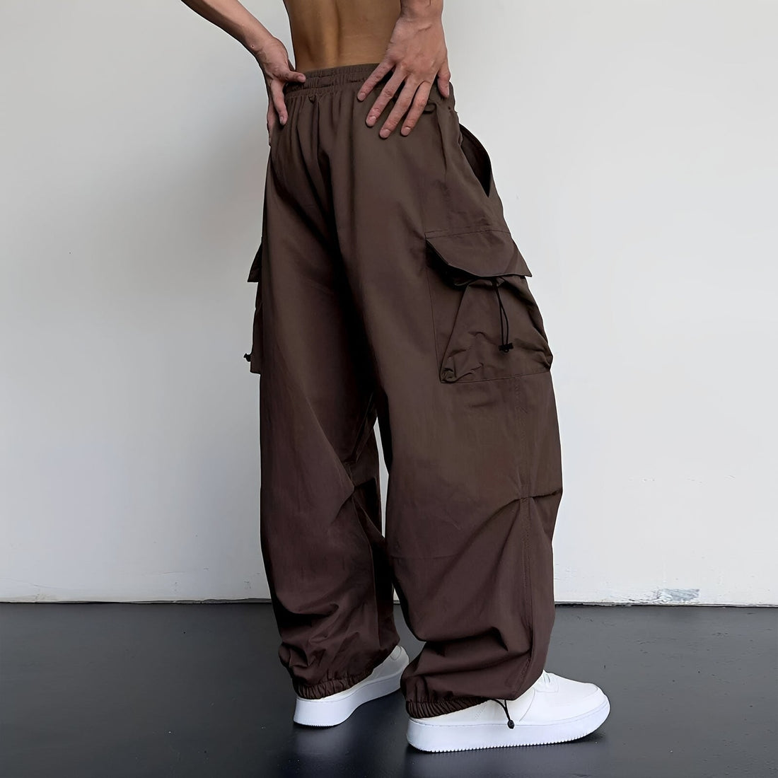 Curtis - Pantalon cargo large à séchage rapide