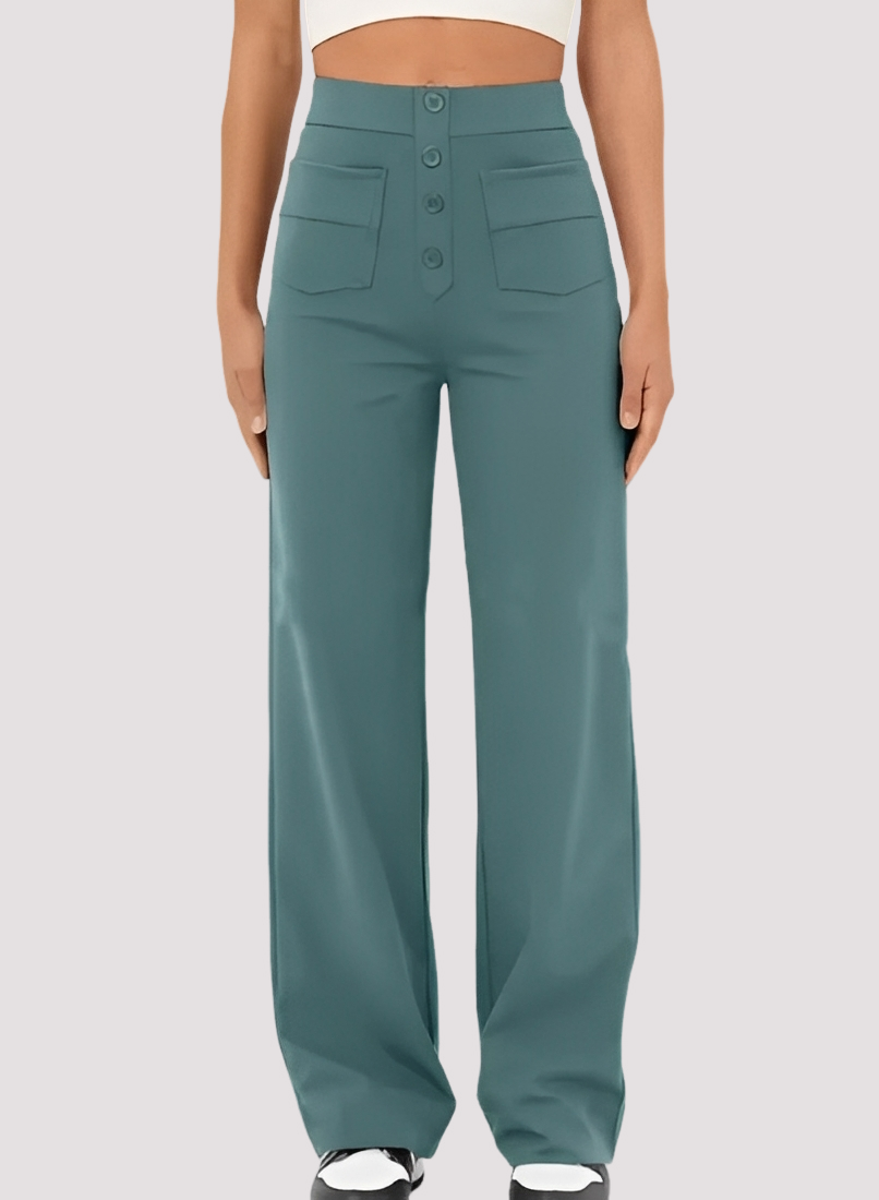 Tianna - Pantalon chic à taille haute