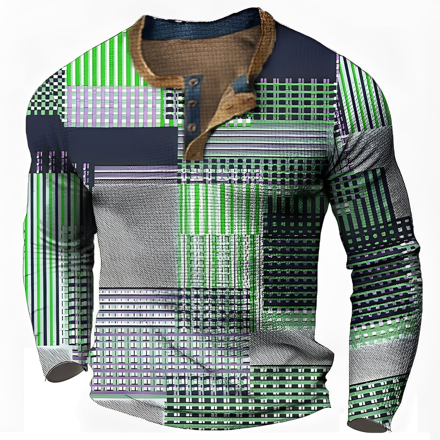 Sam - Chemise Homme à Manches Longues - Élégante et Décontractée
