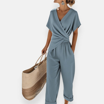 Evelyn - Ensemble de vêtements à design enveloppant