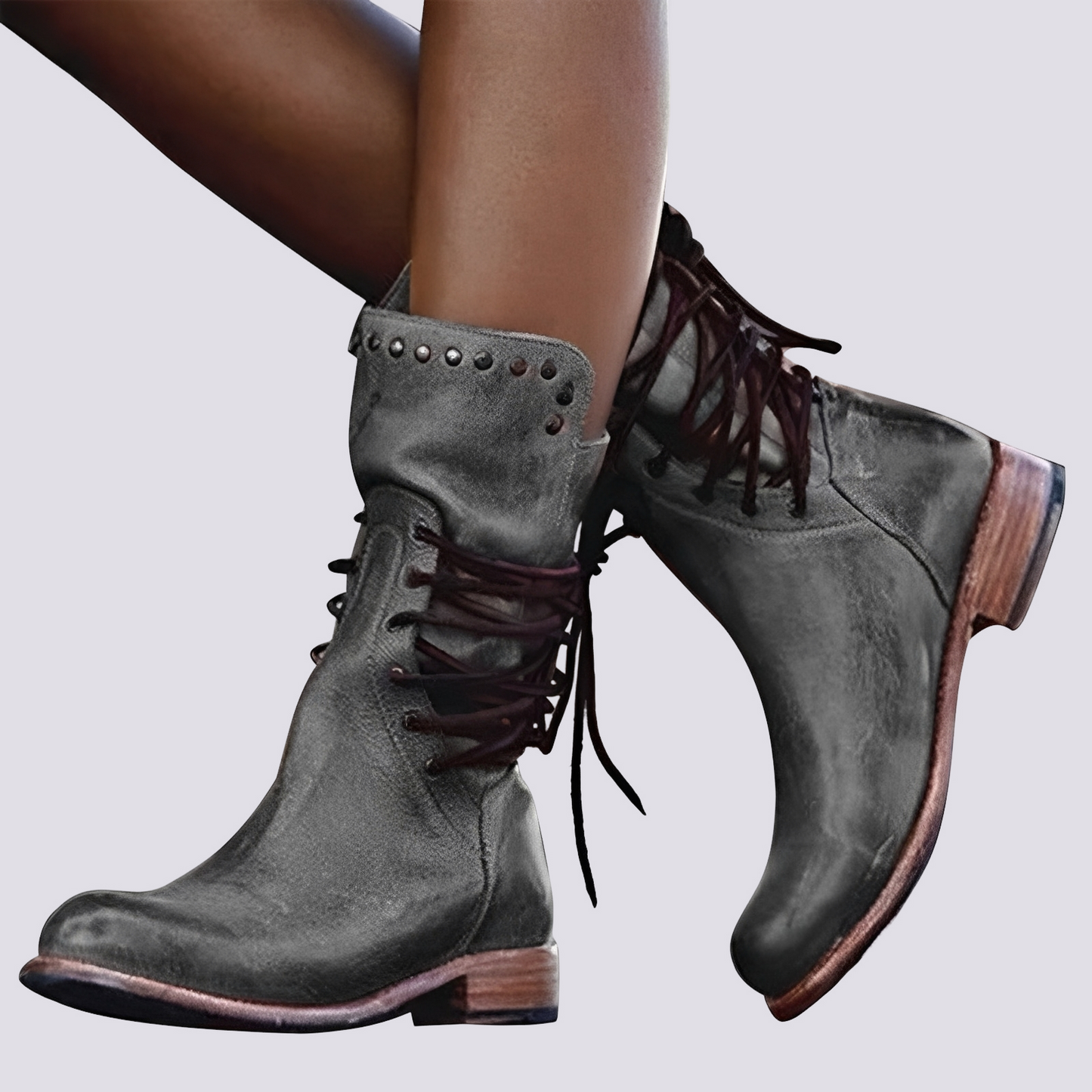 Monica - Bottes longues élégantes à talons