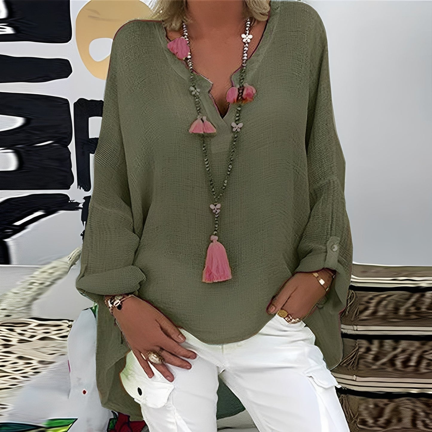 Annie - Blouse large et légère pour femmes