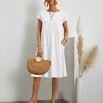 Evalyn - Robe midi élégante