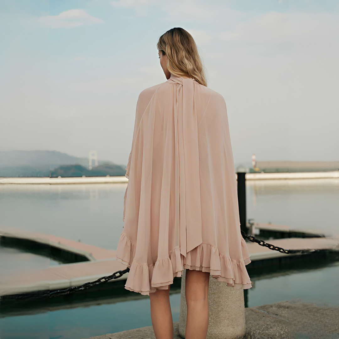 Zhuchin - Robe à volants élégante