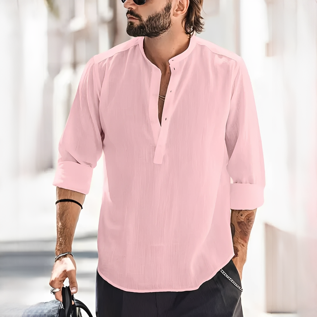 Enrico - Chemise d'été légère et à la mode pour homme