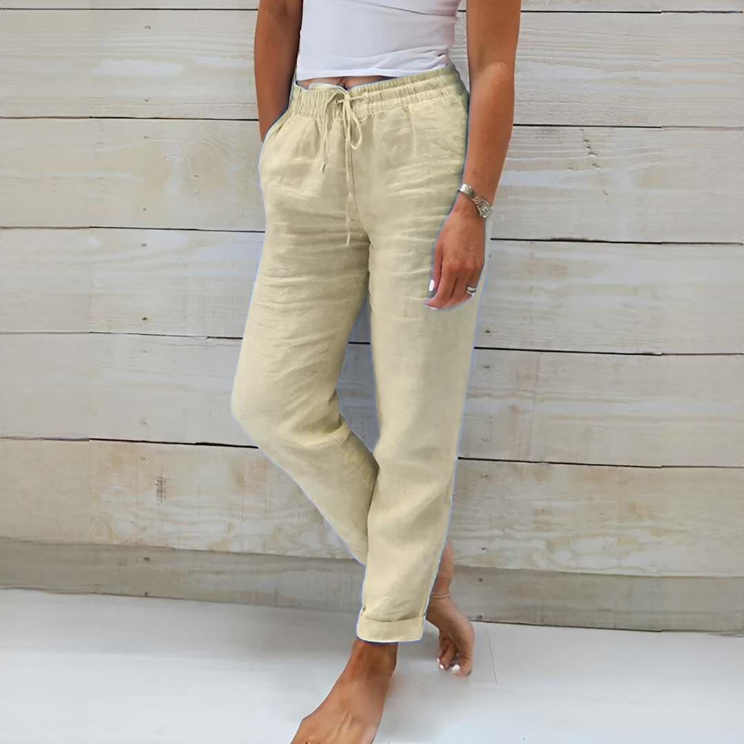 Susan - Pantalon Évasé et Confortable