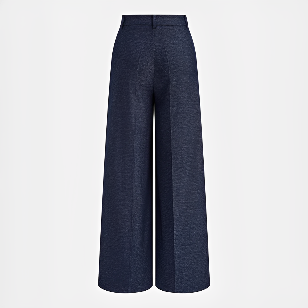 Leilani - Pantalon large et asymétrique