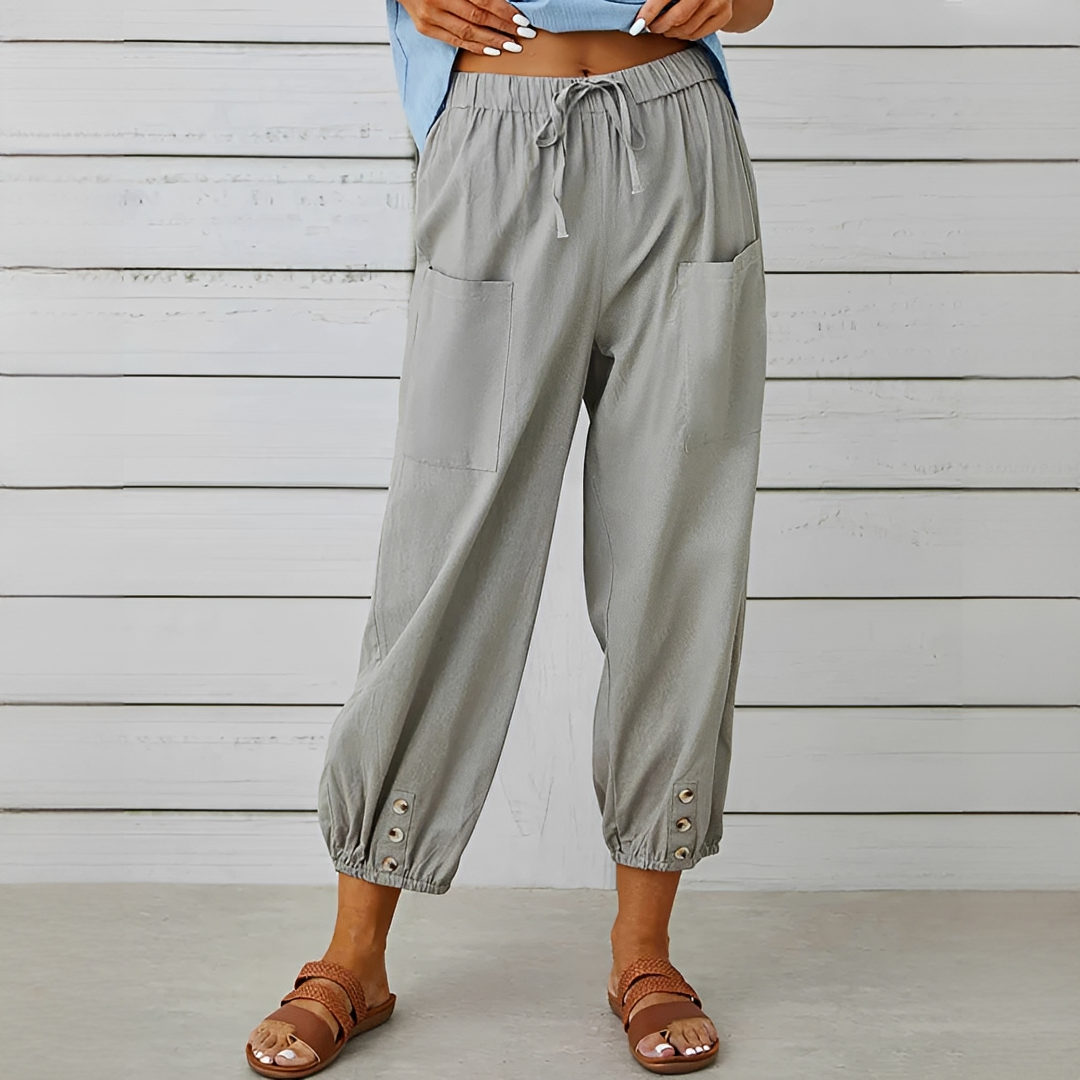 Scarlett - Pantalon agréable à lacets