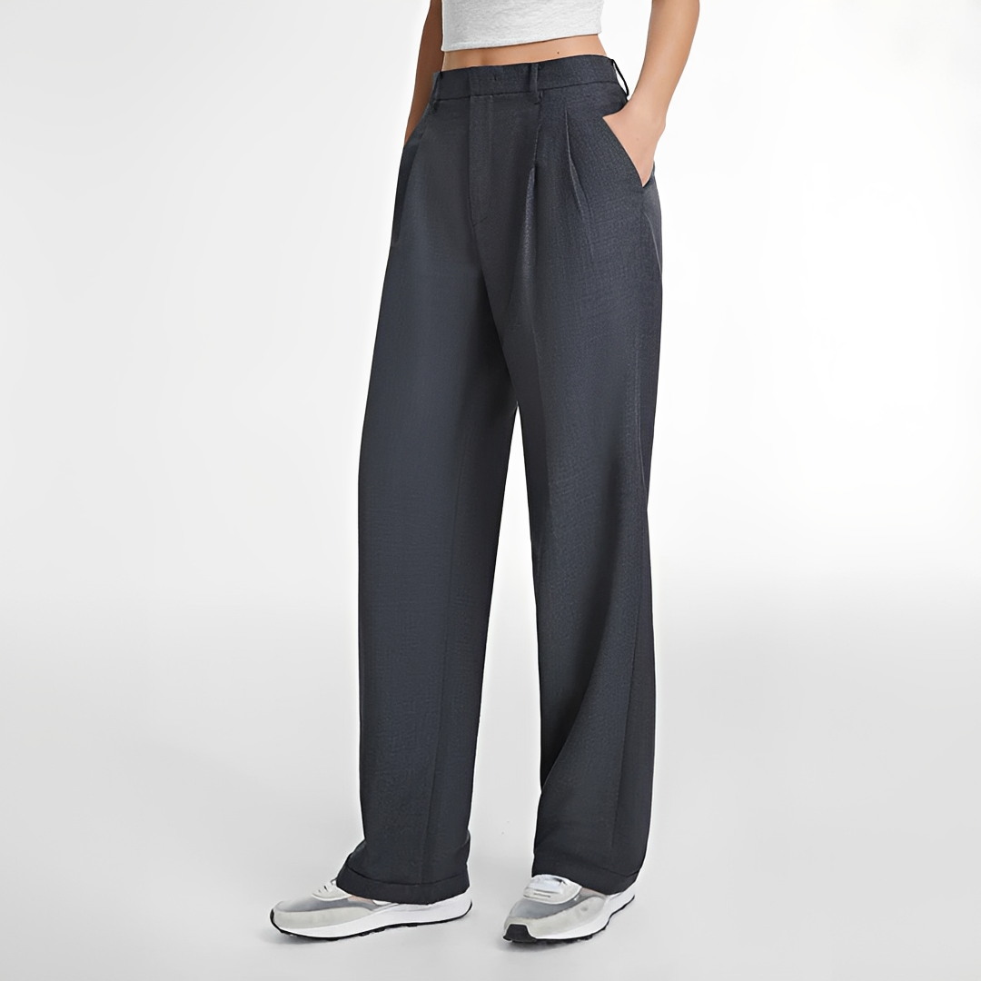 Ailany - Pantalon droit pour un style relax