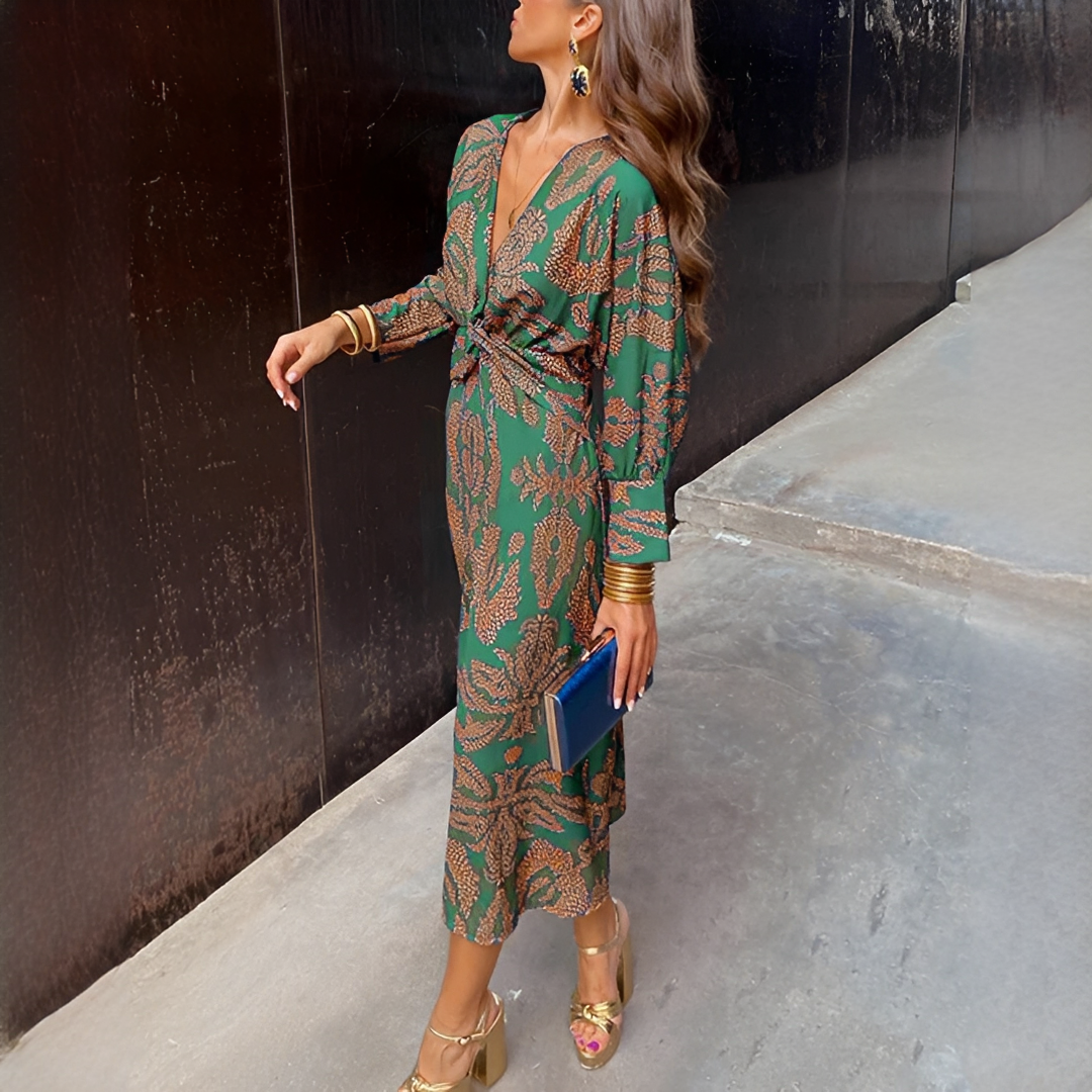 Elsie - Robe maxi élégante