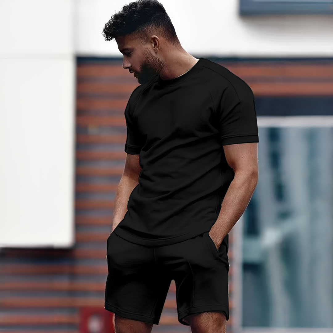 Drake - Ensemble t-shirt et short pour homme - pour temps chaud