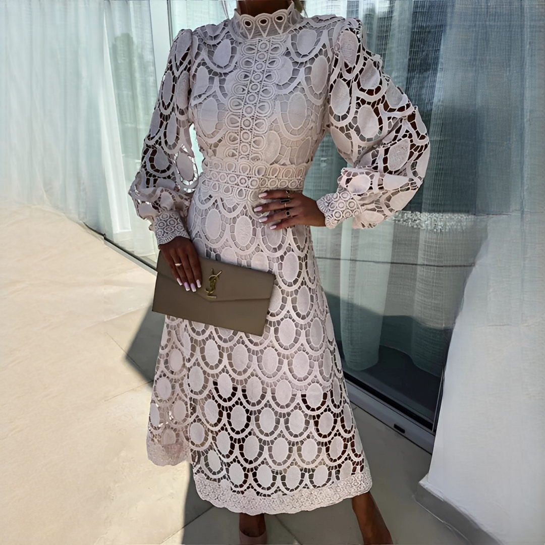 Malea - Robe en Dentelle Élégante