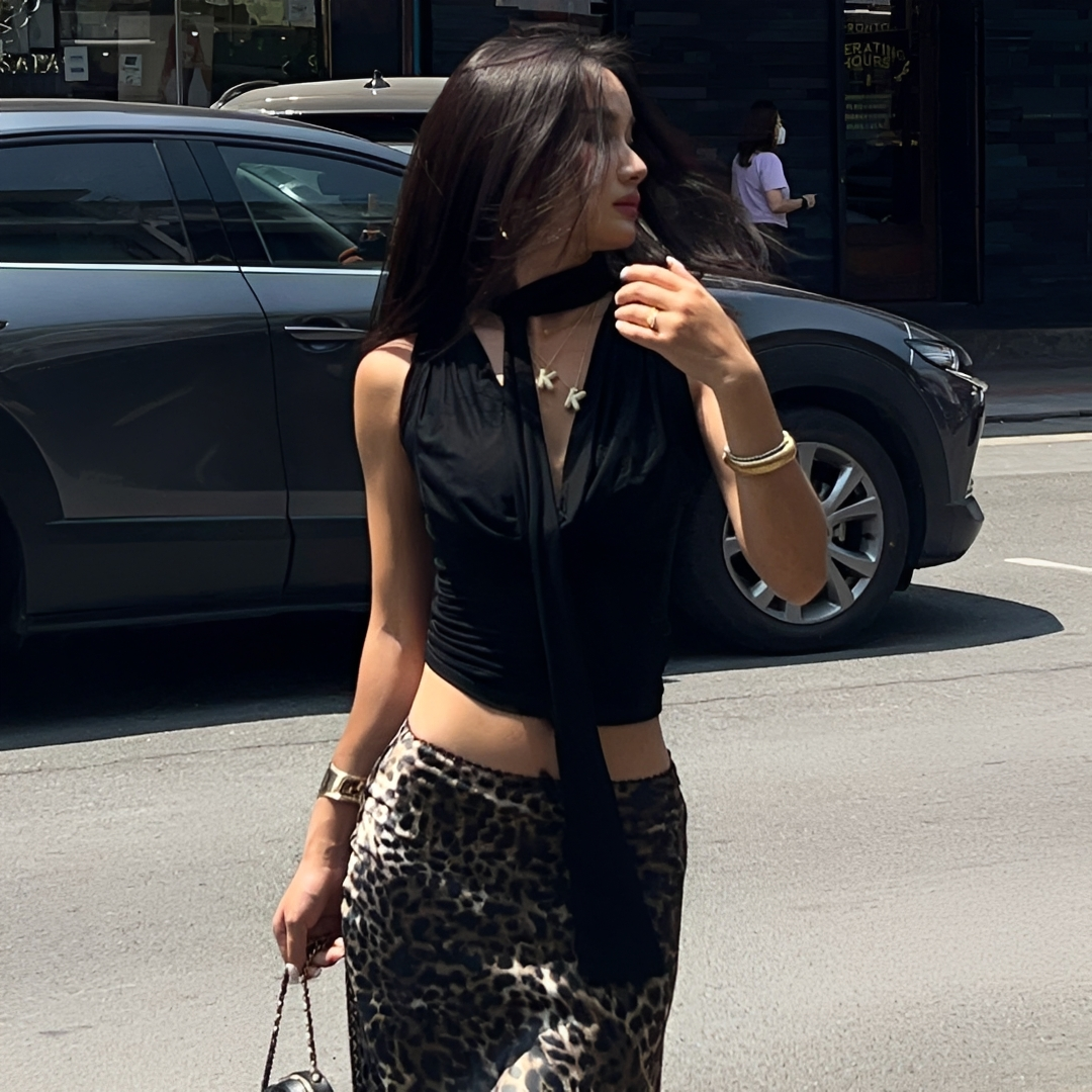 Yvette - Blouse Sans Manches Ajustée