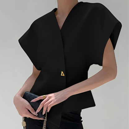 Ariella - Blouse tendance à col en V