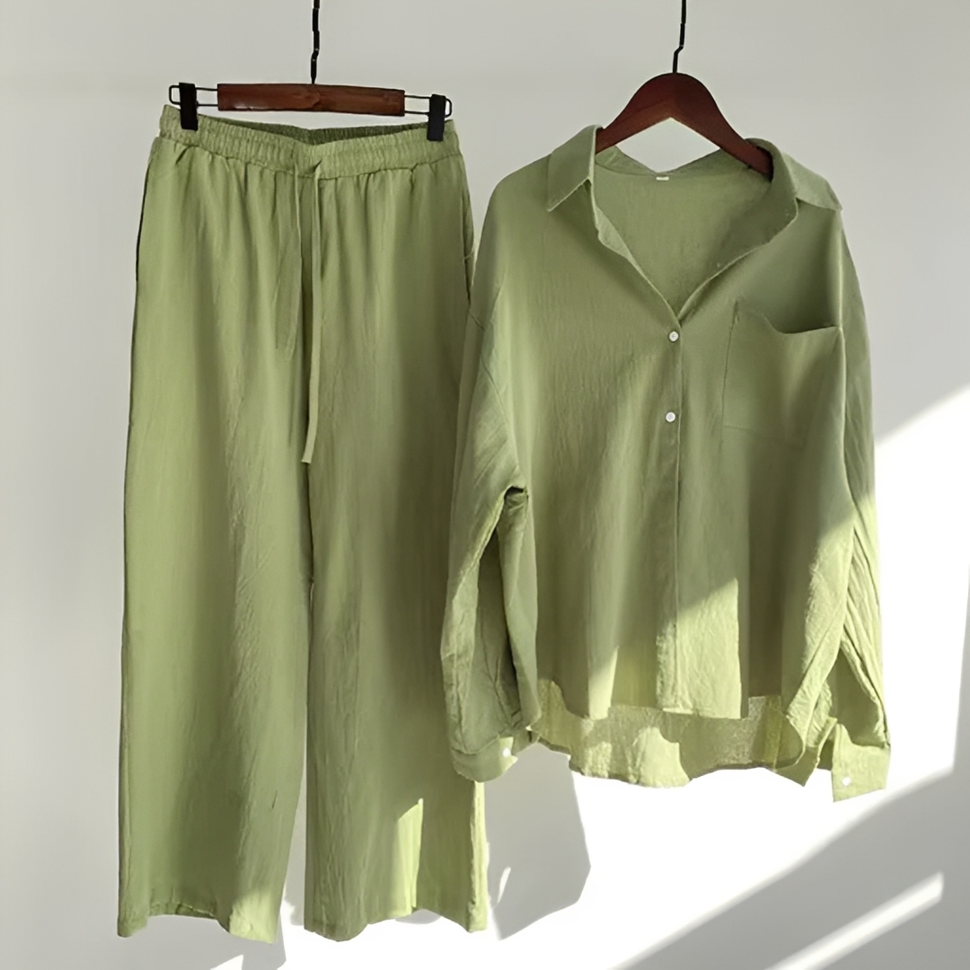 Madalynn - Ensemble Pantalon Ample