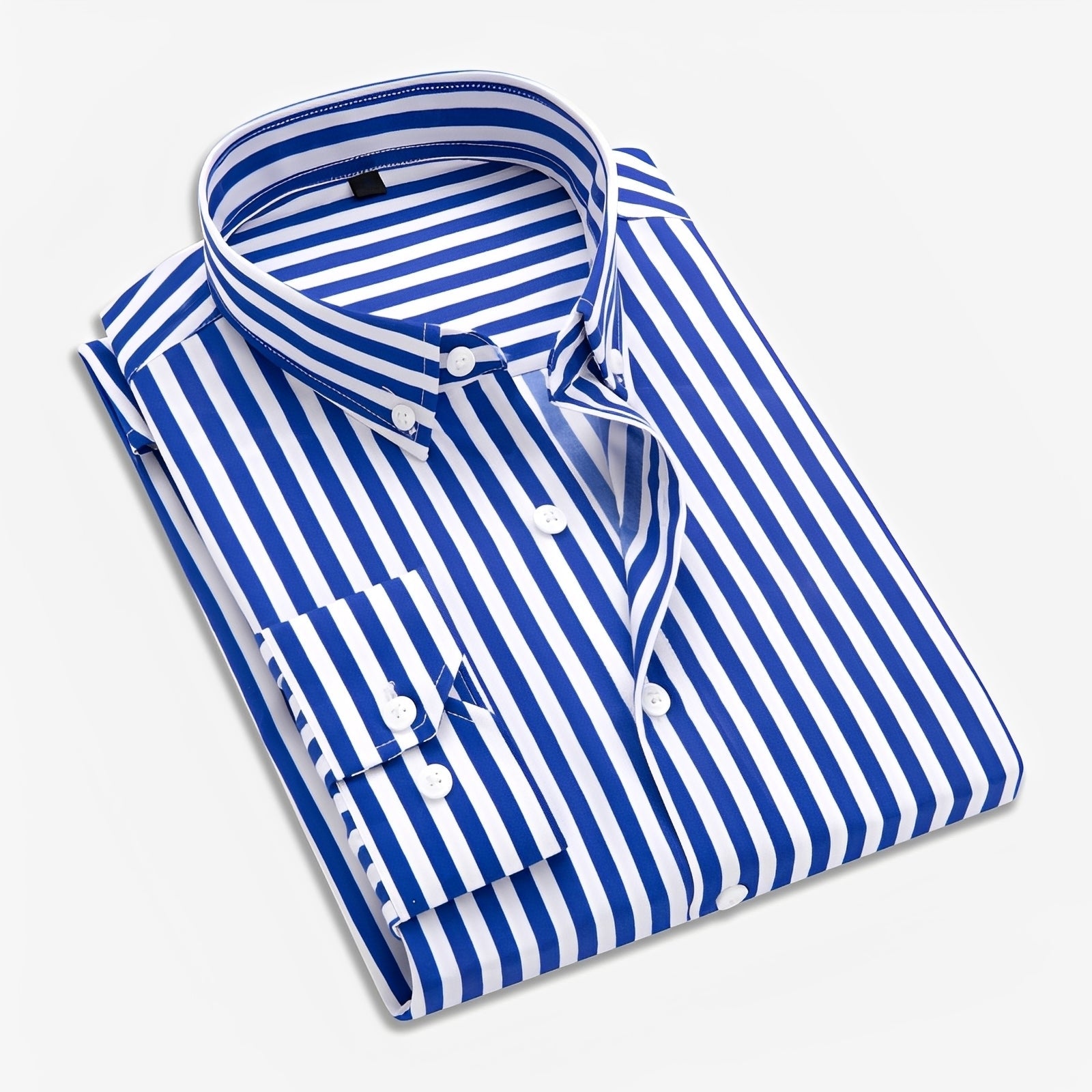 Edward - Chemise à rayures à manches longues