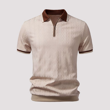 Bryn - Polo Élégant avec Zip