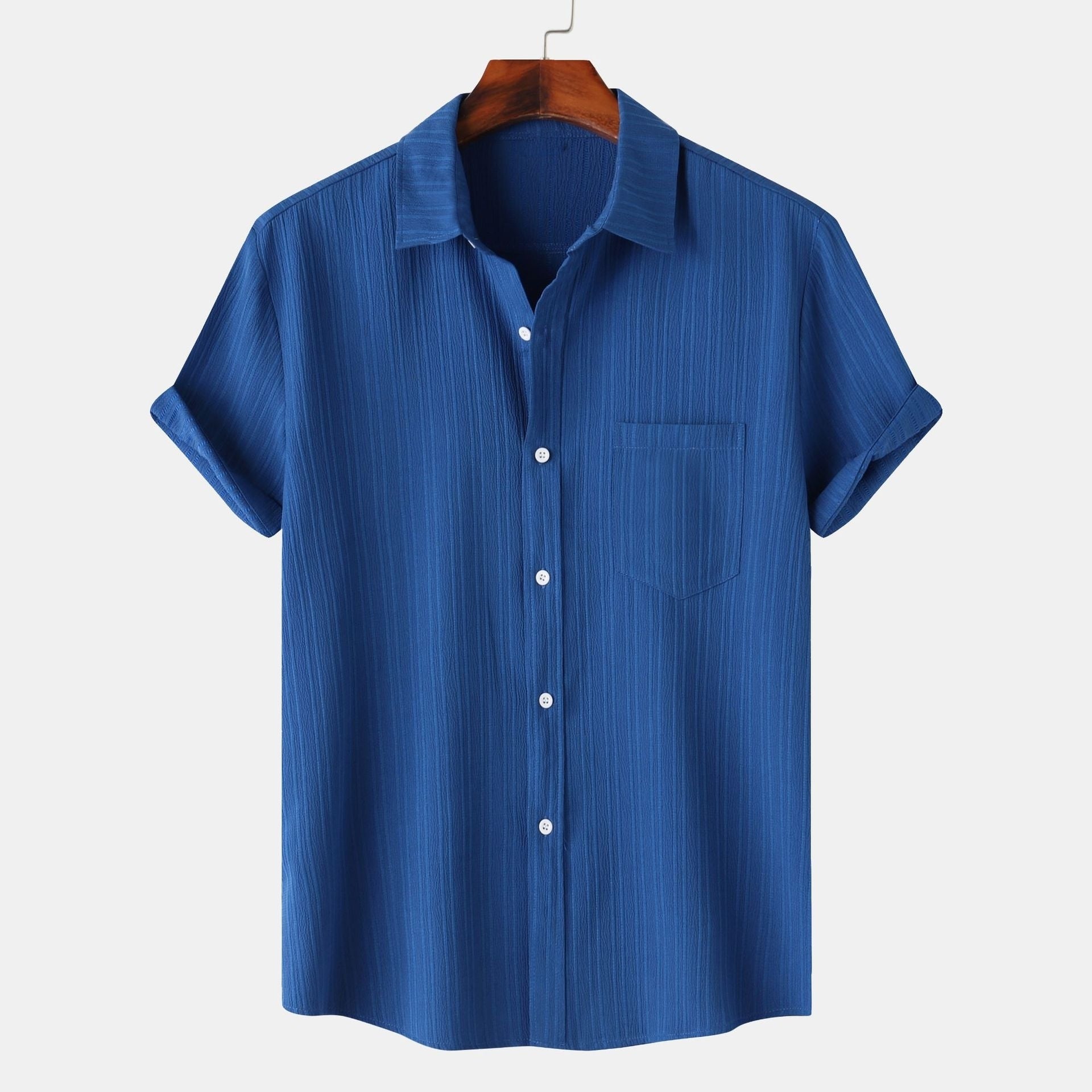 Jakub - Chemise Décontractée à Manches Courtes