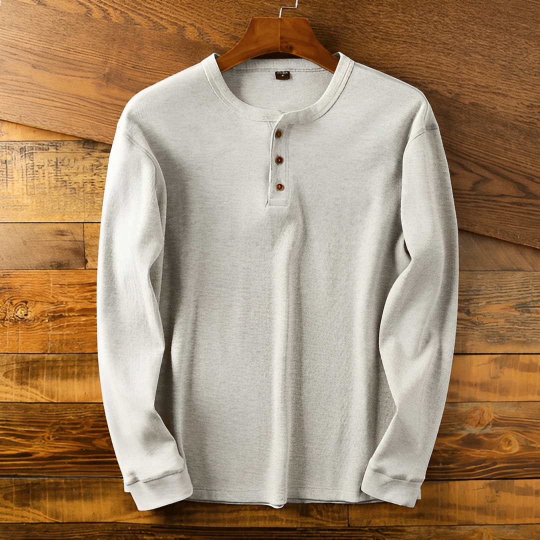 Benjie - Chemise confortable à manches longues pour homme