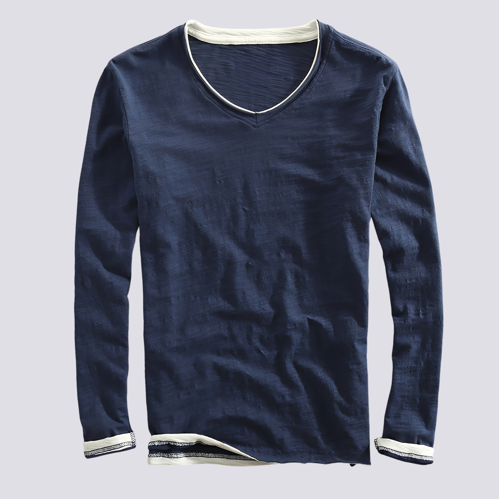 Jack - Chemise élégante à manches longues effet usé
