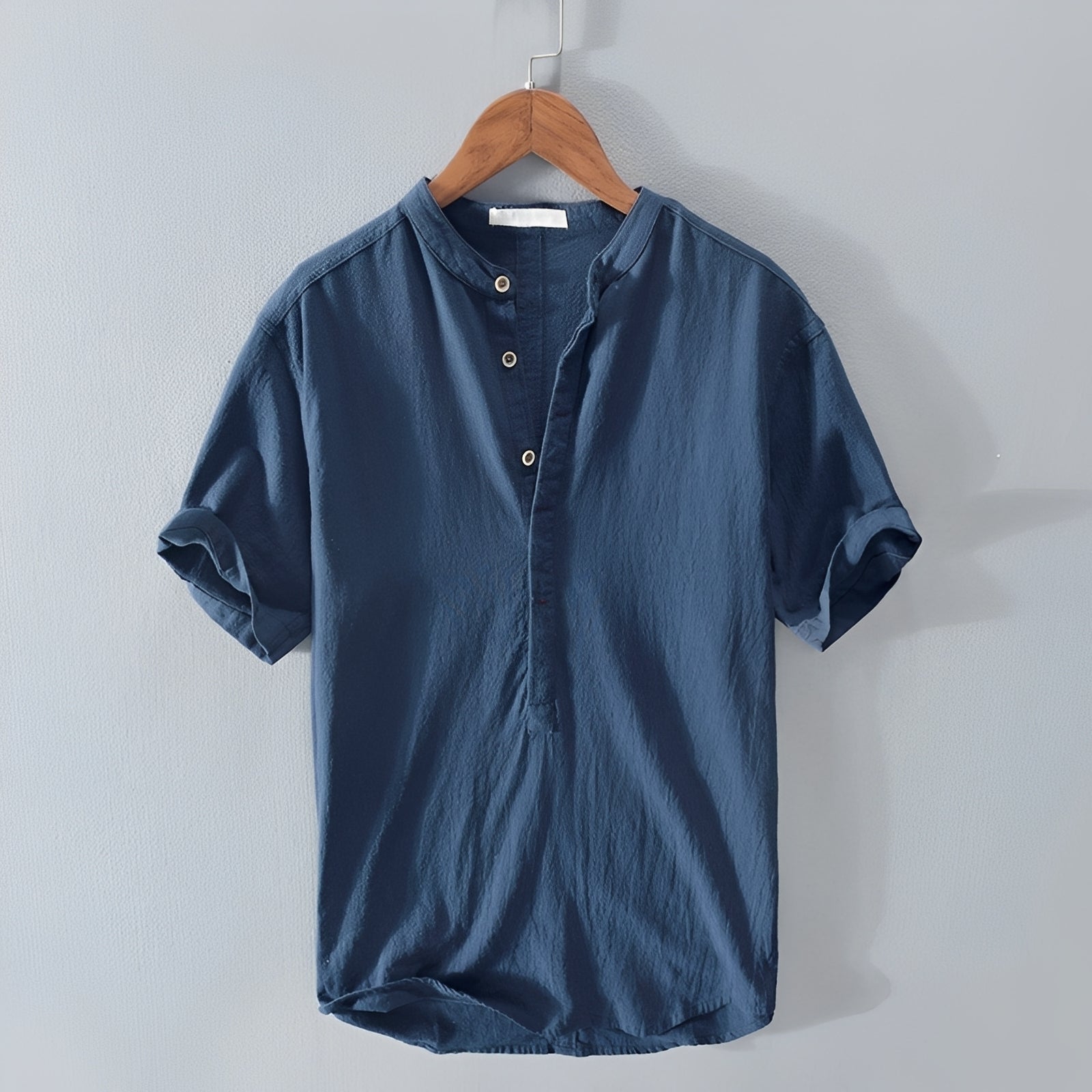 Ronald - Chemise casual à manches courtes pour hommes