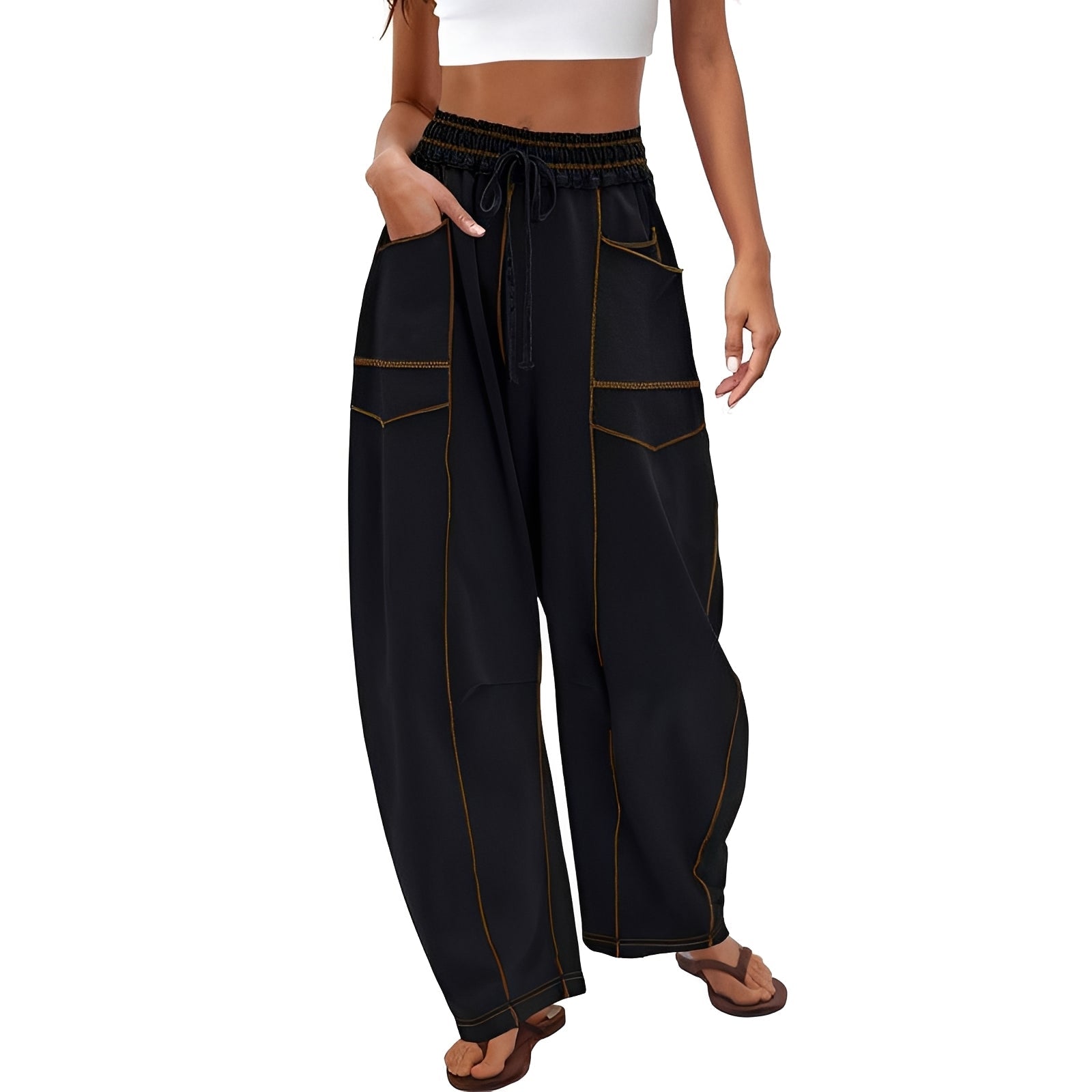 Marianne - Pantalon Élegant Ajusté
