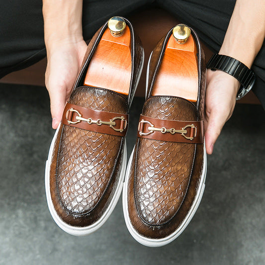 Frances - Mocassins Simples pour Occasions Formelles