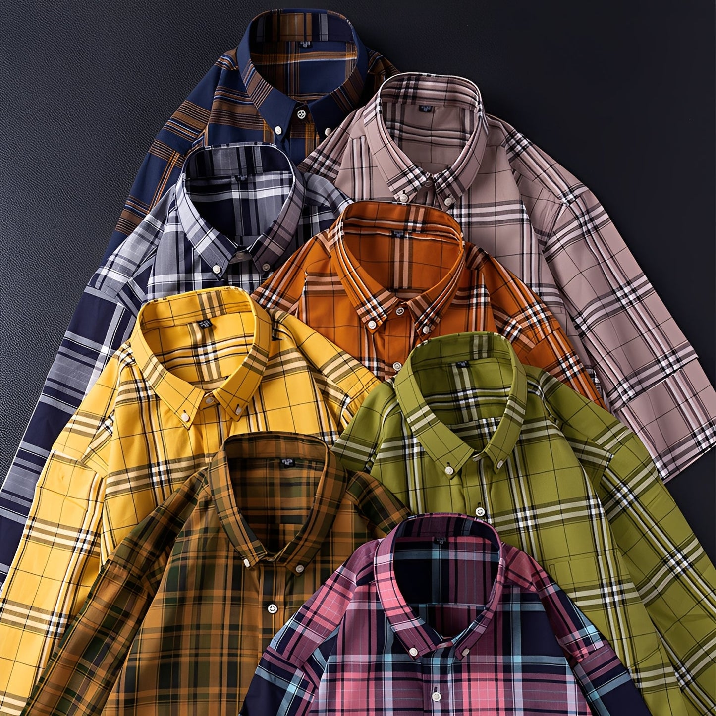Aldrine - Chemise relax à manches longues pour homme